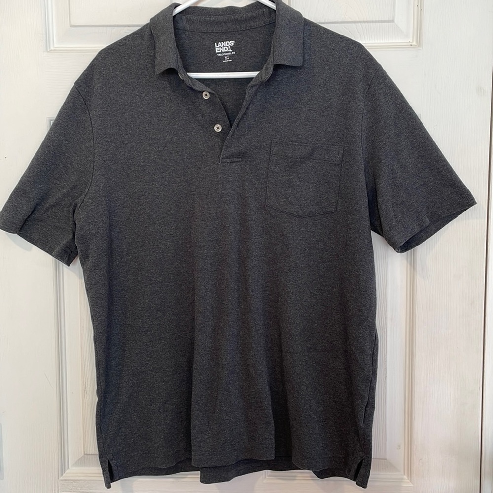 Lands’End Size L/T Men’s Shirt